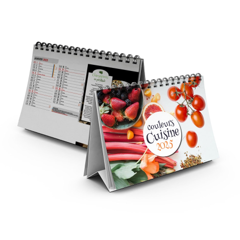 Chevalet publicitaire standard 13 feuillets - Couleurs cuisine