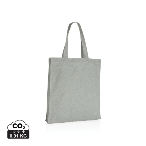 Tote bag soufflet coton recyclé publicitaire 145g Impact