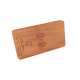 Batterie de secours personnalisable 5000 mAh - Wood