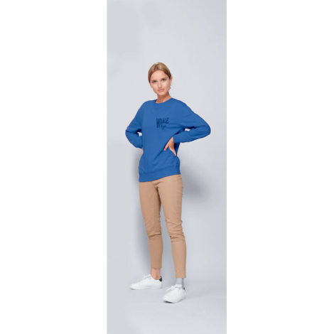 Sweat coton bio et rPET unisexe personnalisé 280g - COMET