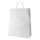 Sac personnalisable en papier 32x40 cm BIG KALI WHITE