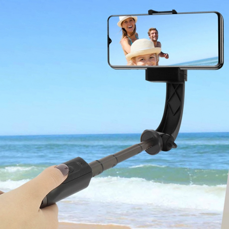 Perche selfie Bluetooth publicitaire anneau lumineux - KYORI/YUBIWA