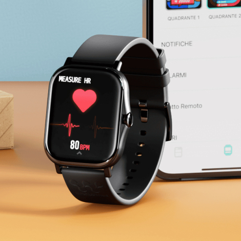 General - Montre intelligente, (répondre/passer un appel) IP67 étanche  Smartwatch pour Android iOS téléphone sport course montres numériques avec  fréquence cardiaque pression artérielle moniteur de sommeil compteur de pas  rond(noir) - Montre