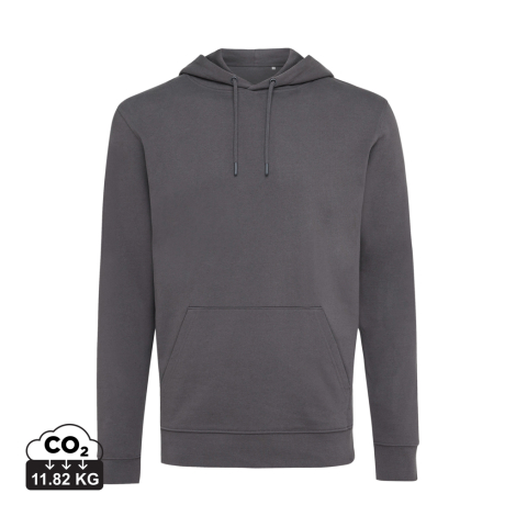 Sweat capuche unisexe publicitaire coton recyclé 340g Iqoniq Jasper