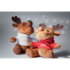 Renne en peluche publicitaire avec capuche RUDOLPH