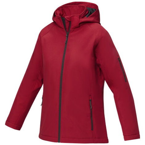 Veste publicitaire softshell matelassée Femme Notus 