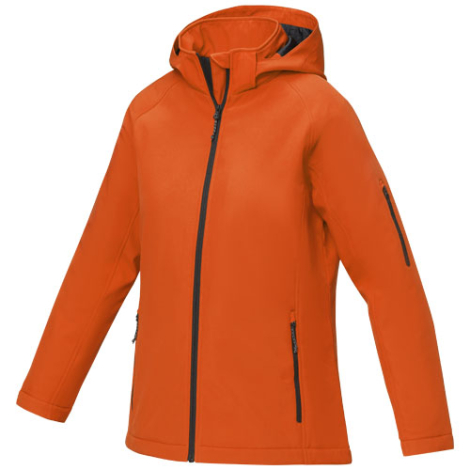 Veste publicitaire softshell matelassée Femme Notus 