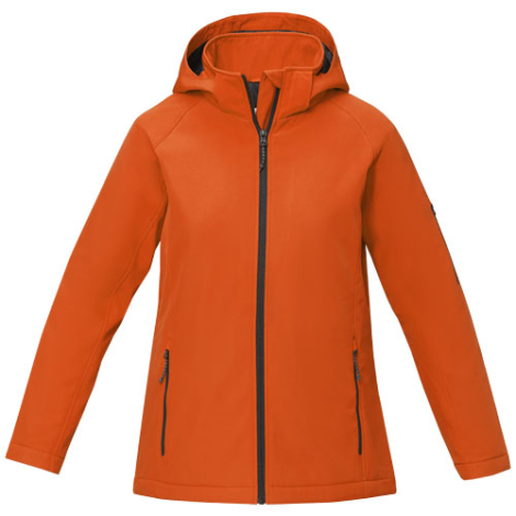 Veste publicitaire softshell matelassée Femme Notus 