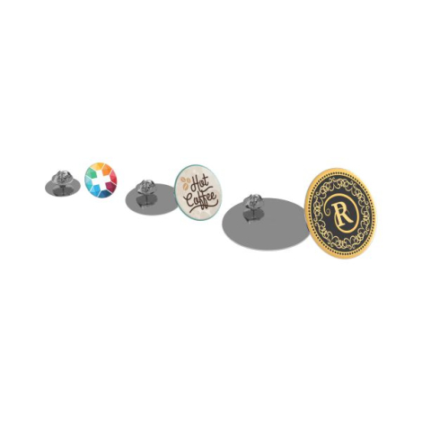 Pin's rond personnalisé 22 mm