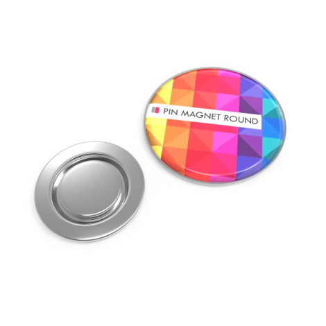 Pin's magnétique rond 22 mm à personnaliser