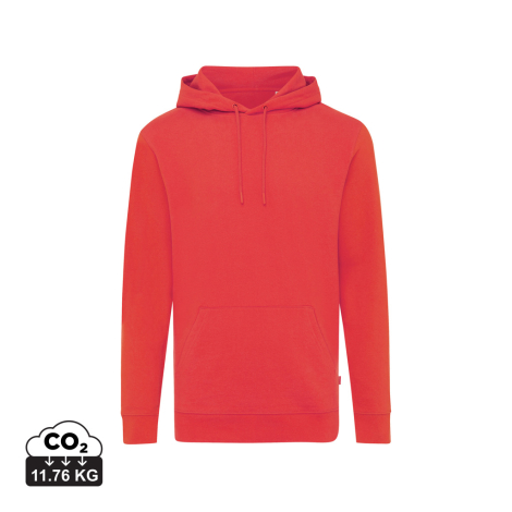 Sweat capuche unisexe publicitaire coton recyclé 340g Iqoniq Jasper