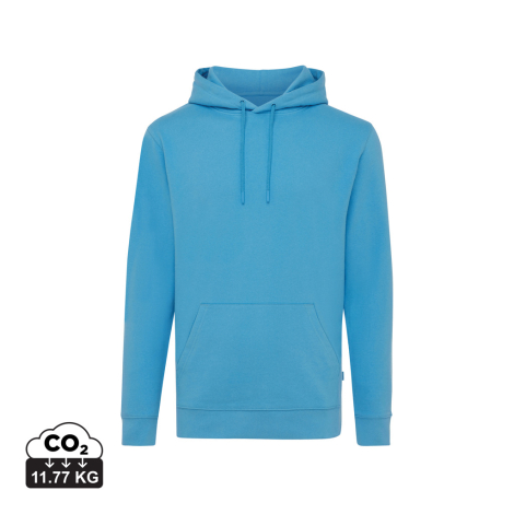 Sweat capuche unisexe publicitaire coton recyclé 340g Iqoniq Jasper