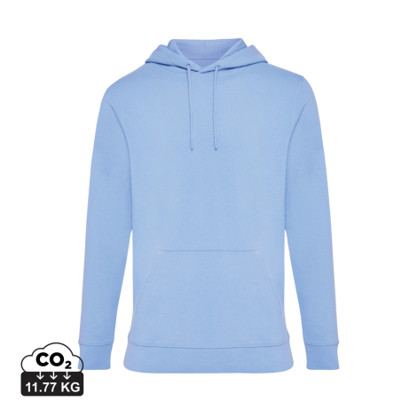 Sweat capuche unisexe publicitaire coton recyclé 340g Iqoniq Jasper