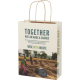 Sac résidus agricoles promotionnel recyclable 24 x 32 cm 