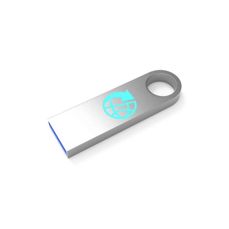 Clé USB cléf métal  Clé USB publicitaire en forme de clé de château