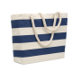 Sac de plage personnalisé coton 220gr HEAVEN STRIPE