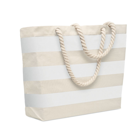 Sac de plage personnalisé coton 220gr HEAVEN STRIPE