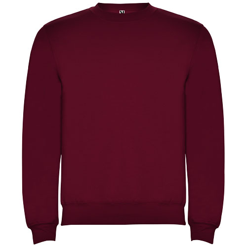 Pull ras du cou unisexe personnalisable 280gr Clasica ROLY Bordeaux