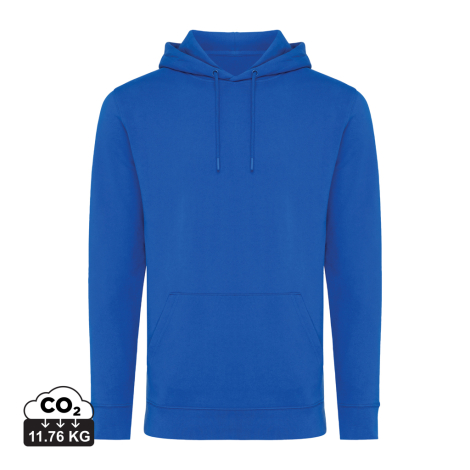 Sweat capuche unisexe publicitaire coton recyclé 340g Iqoniq Jasper