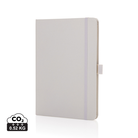 Carnet de notes personnalisable A5 cuir recyclé Sam