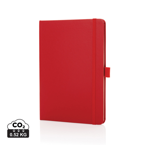 Carnet de notes personnalisable A5 cuir recyclé Sam