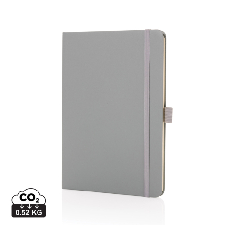 Carnet de notes personnalisable A5 cuir recyclé Sam