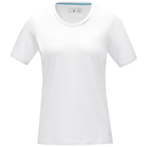 T-shirt coton bio GOTS publicitaire femme 160g Azurite