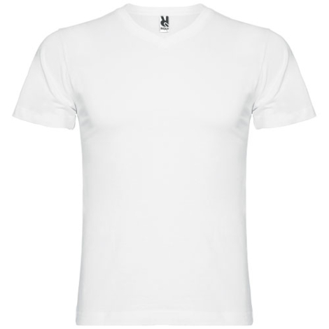 T-shirt publicitaire col en V Homme Samoyedo