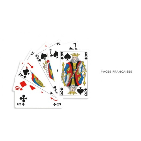 Jeu de bridge personnalisable - 55 cartes