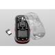 Souris sans fil personnalisable transparente