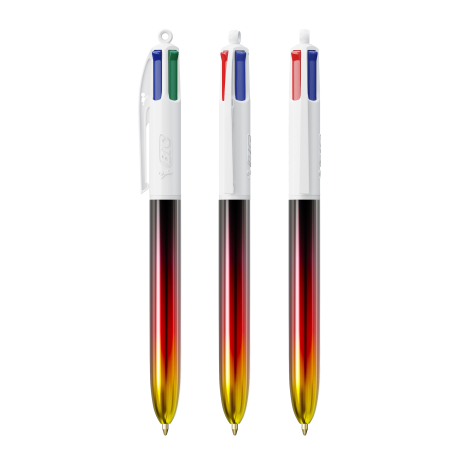 Stylo 4 couleurs publicitaire BIC® Flags Collection