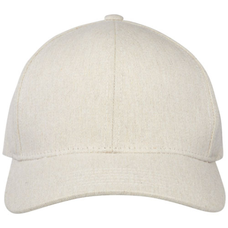 Casquette publicitaire coton recyclé 6 panneaux Opal