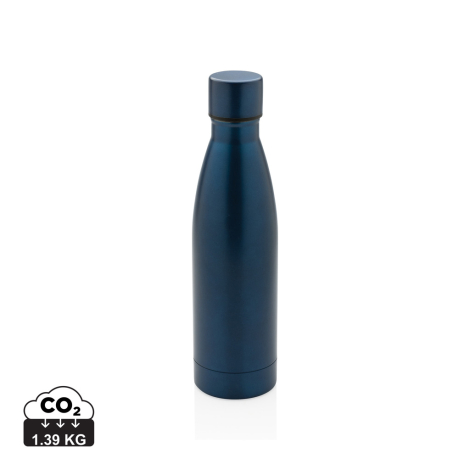 Bouteille isotherme publicitaire en inox recyclé 500 ml