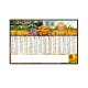 Calendrier bancaire publicitaire maxi - Agrodurable