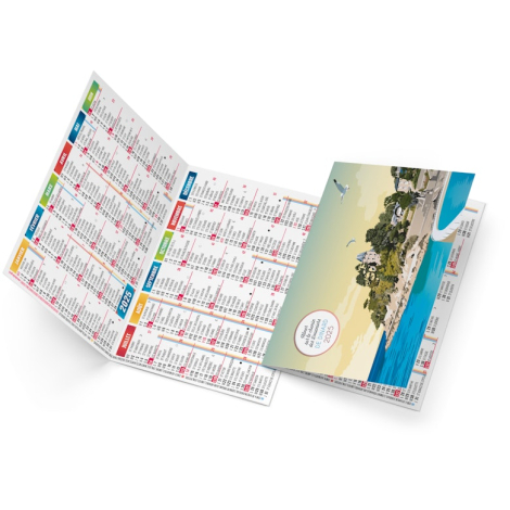 Calendrier de poche personnalisable - Lila 