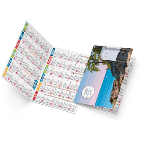 Calendrier de poche personnalisable - Lila 