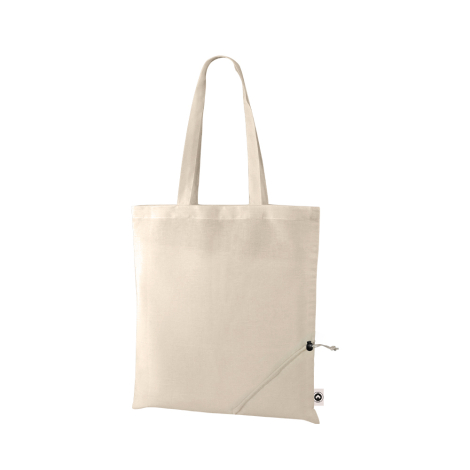 Sac pliable personnalisé en coton 135g CLOSE