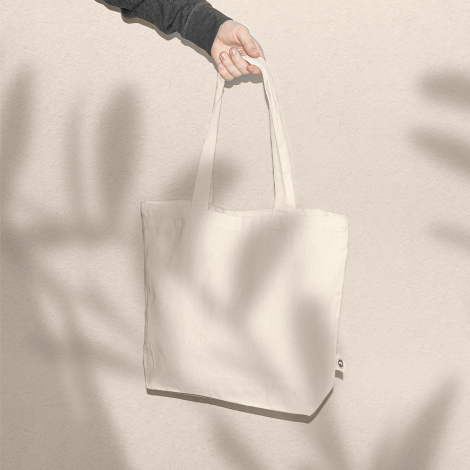 Sac cabas en coton bio 230g à personnaliser FRESH