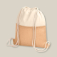 Gym bag publicitaire coton 230g et jute HORIZON