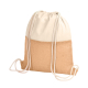 Gym bag publicitaire coton 230g et jute HORIZON