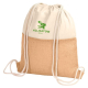 Gym bag publicitaire coton 230g et jute HORIZON