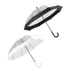 Parapluie automatique transparent publicitaire MIST