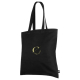 Sac shopping publicitaire coton 300g 10 NOIR