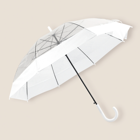 Parapluie automatique transparent publicitaire MIST