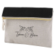 Trousse personnalisable coton et jute TAHITI