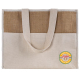 Sac isotherme personnalisable en jute MALIBU 29