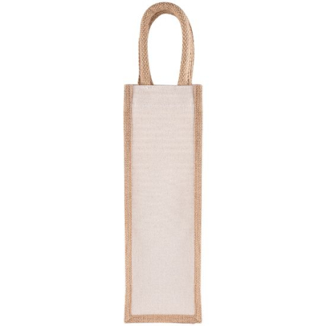 Sac à bouteille promotionnel jute et coton 310g KUMA