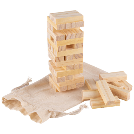 Jeu de briques en bois à personnaliser NAXOS