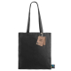 Sac en coton fairtrade 180g à personnaliser NOIR SCAR