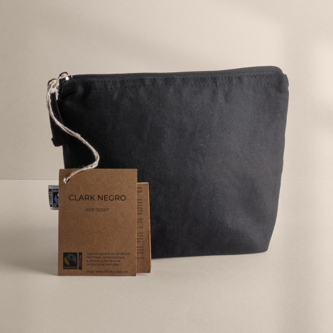 Trousse cosmétique coton fairtrade 280g à personnaliser